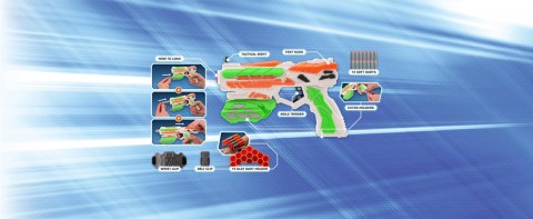 TACK PRO CROW I SET PISTOLET NA STRZAŁKI