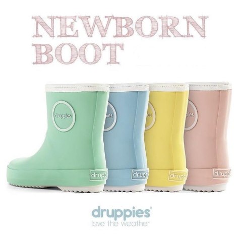 Kalosze NEWBORN BOOT Druppies pastel blue24