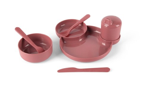 TINY BIObased Zestaw naczyń Dinnertime Red