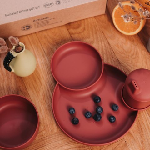 TINY BIObased Zestaw naczyń Dinnertime Red