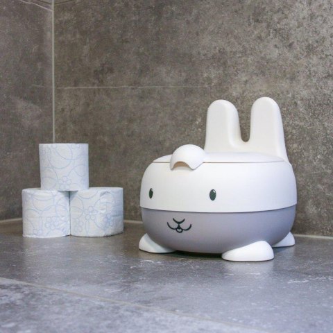 B-Nocnik króliczek grey/white