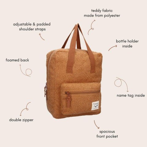 Plecak dla dzieci Berlin Soft brown KIDZROOM