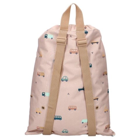 Worek plecak Sweet Cars brown KIDZROOM