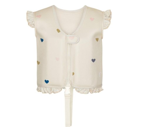 Kamizelka do pływania Neo Frill Milk Hearts 1-3L