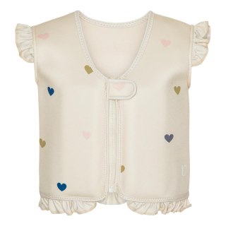 Kamizelka do pływania Neo Frill Milk Hearts 3-6L