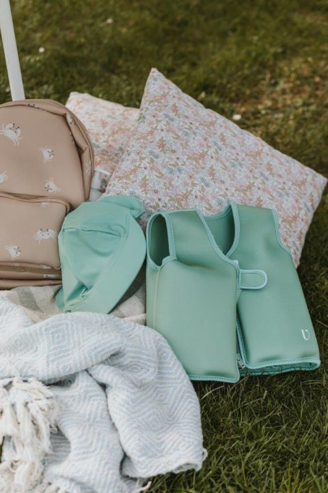 Kapelusz kąpielowy czapka UV fern green 0-12 m XS