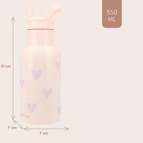 Butelka bidon 350 ml KIDZROOM Magical Heart