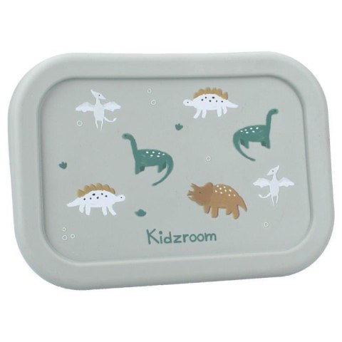 Lunchbox pojemnik silikon KIDZROOM Small Dino
