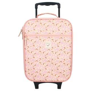 Walizka dla dzieci KIDZROOM Memories Flowers Pink