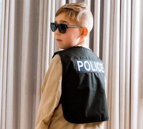 Drewniany zestaw MAŁY POLICJANT dla dzieci DANTOY