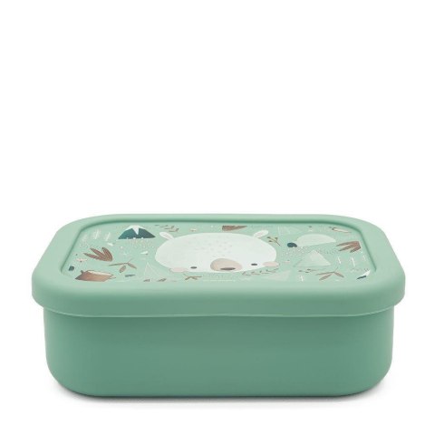 Lunchbox pojemnik silikonowy Miś SASSI