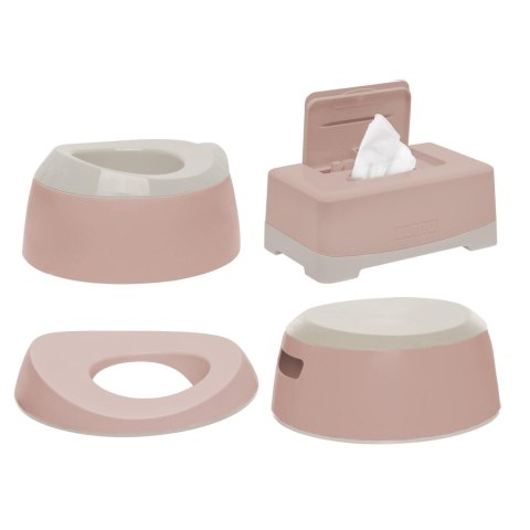 Nakładka na toaletę antypoślizgowa LUMA Blush Pink
