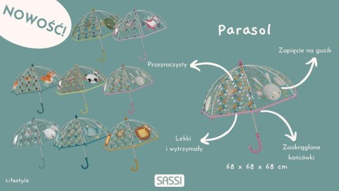 Parasol przeciwdeszczowy Lisek SASSI