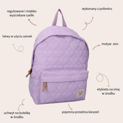 Plecak dla dzieci L Wonderful Worlds Purple KIDZRO