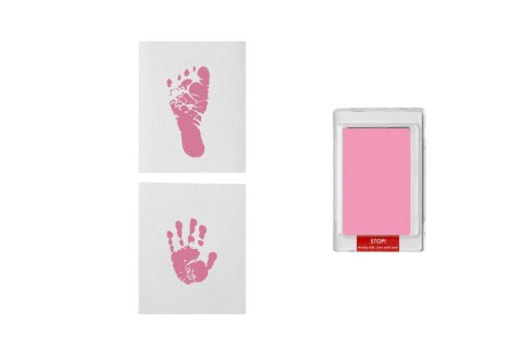 Beztuszowy zestaw do odcisków Dooky pink