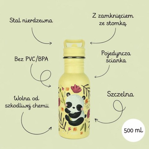 Butelka na wodę bidon 500 ml Panda SASSI