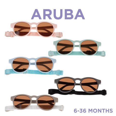 Okulary przeciwsłoneczne Dooky Aruba PINK 6-36 m