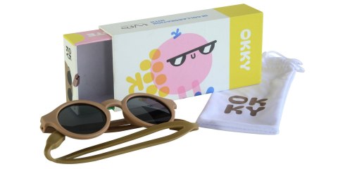 Okulary przeciwsłoneczne OKKY brown 1,5-3 lat