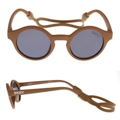 Okulary przeciwsłoneczne OKKY brown 1,5-3 lat