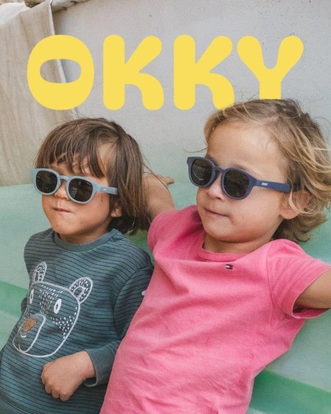 Okulary przeciwsłoneczne OKKY denim blue 3-9 lat