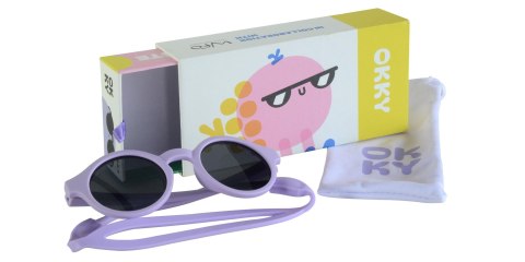 Okulary przeciwsłoneczne OKKY lilac 1,5-3 lat