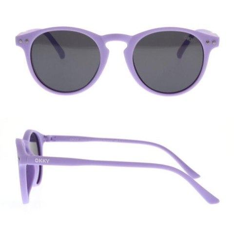 Okulary przeciwsłoneczne OKKY lilac 3-9 lat