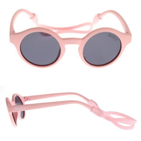 Okulary przeciwsłoneczne OKKY pink 1,5-3 lat