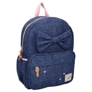 Plecak dla dzieci L Bow blue jeans KIDZROOM