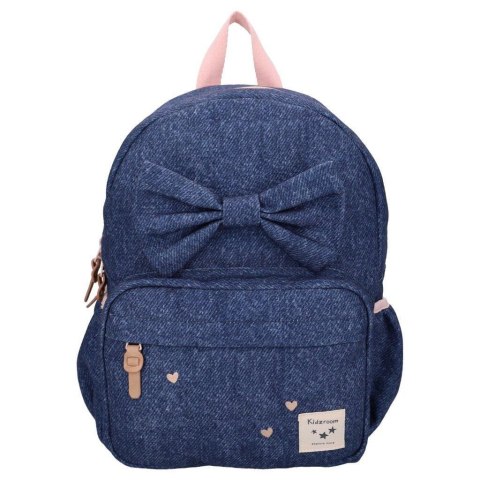 Plecak dla dzieci L Bow blue jeans KIDZROOM