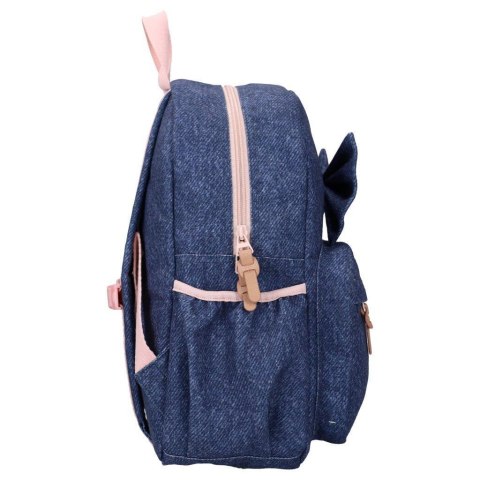 Plecak dla dzieci L Bow blue jeans KIDZROOM