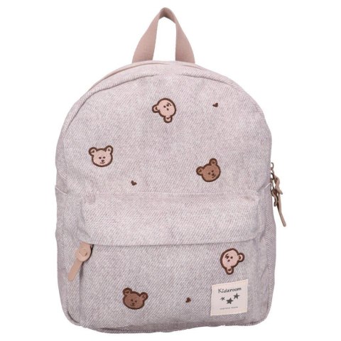 Plecak dla dzieci Teddy Bears grey jeans KIDZROOM