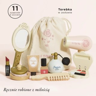 Drewniane kosmetyki dla dzieci, zestaw do makijażu, zabawka, Le Toy Van