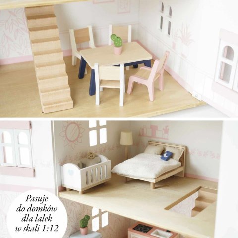 Drewniane mebelki do domku dla lalek Le Toy Van – duży zestaw