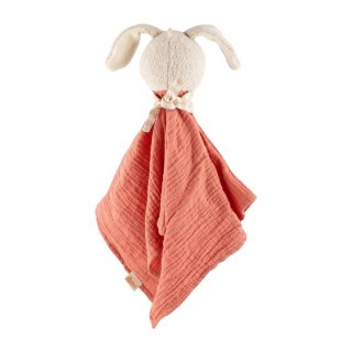 Pierwsza przytulanka komforter muślinowy Króliczek maskotka 36cm sigikid