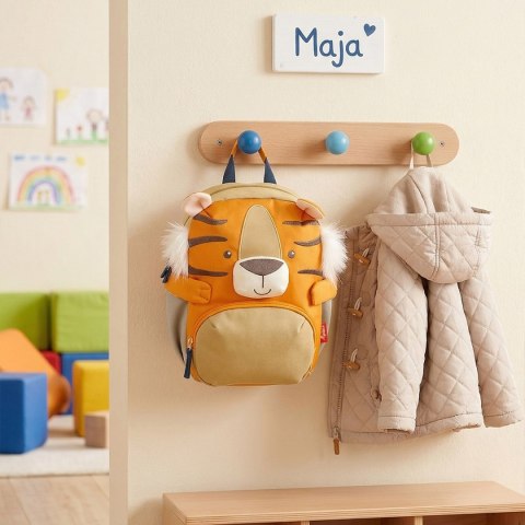 Plecak dla dzieci Tygrys zabawka akcesoria przedszkolaka wyprawka sigikid