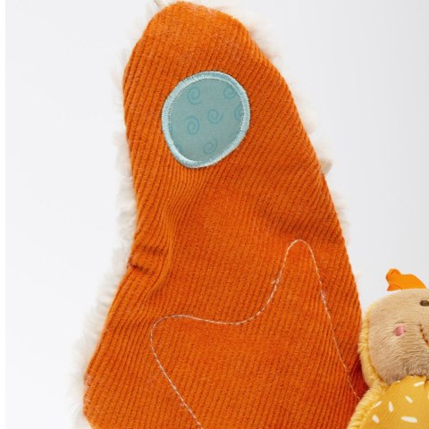 Przytulanka komforter pluszowy Motylek 28cm szeleścik szmatka sigikid
