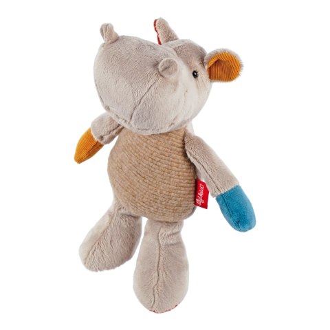 Pierwsza przytulanka Hipopotam 26cm patchworkowa maskotka zabawka sigikid