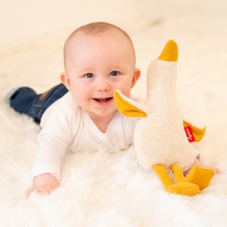 Pierwsza przytulanka Kaczka Natural Friends maskotka zabawka 33cm sigikid