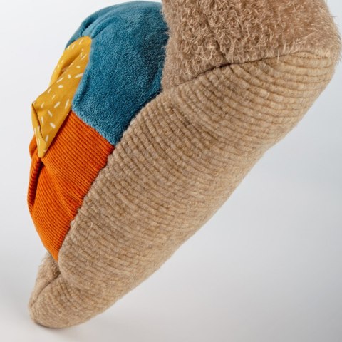 Pierwsza przytulanka Ślimak 29cm patchworkowa maskotka zabawka sigikid