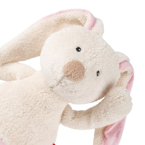 Pierwsza przytulanka bawełniana Króliczek Natural Friends 28cm sigikid
