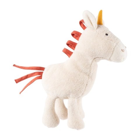 Pierwsza przytulanka naturalna Jednorożec Natural Friends 30cm sigikid