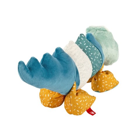 Pierwsza przytulanka patchworkowa sigikid – krokodyl pluszowy, 43 cm