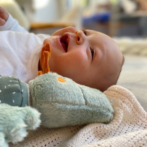 Przytulanka sigikid – smok na rzepy, 45 cm, zabawka rozwojowa