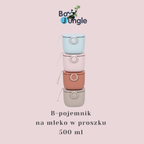 B-Pojemnik na mleko w proszku 500 ml GREY