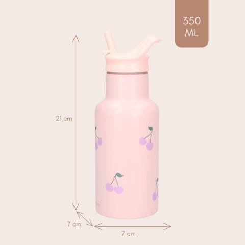 Butelka bidon 350 ml KIDZROOM Secret Garden pink