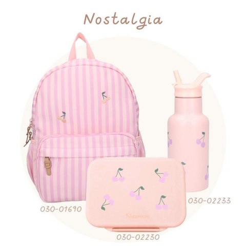 Butelka bidon 350 ml KIDZROOM Secret Garden pink