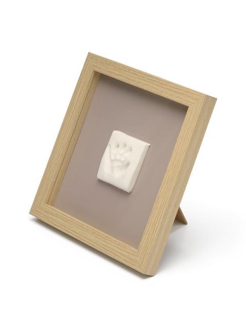 Drewniana ramka z odciskiem dłoni lub stópki DOOKY