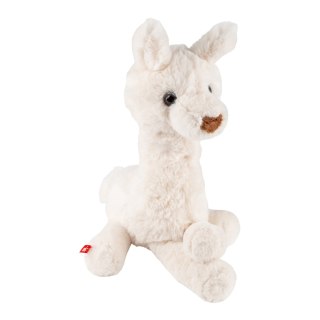 Jedwabiście miękka pluszowa Alpaka Flaucherie biała zabawka 42cm sigikid