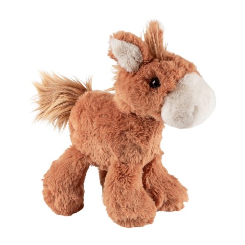 Jedwabiście miękki pluszowy Konik Flaucherie brązowy zabawka 30cm sigikid