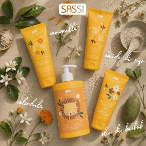 Łagodzący krem dla dzieci Sassi Lew 100 ml